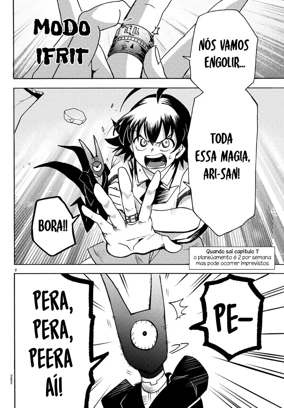 Welcome to Demon School! Iruma-kun Capítulo 86 Página 3
