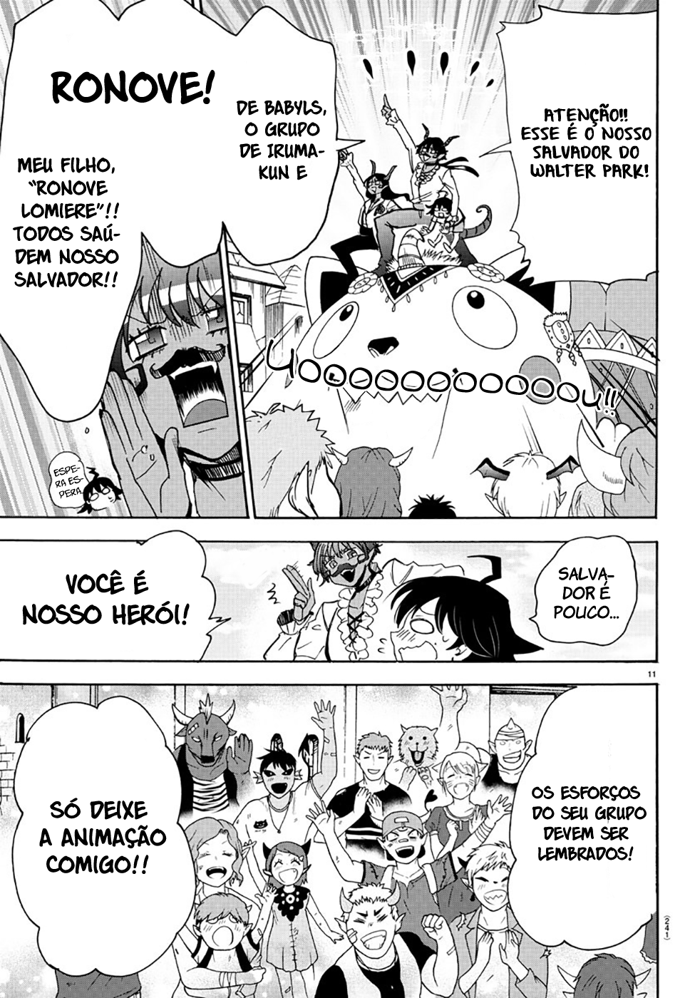 Welcome to Demon School! Iruma-kun Capítulo 87 Página 10