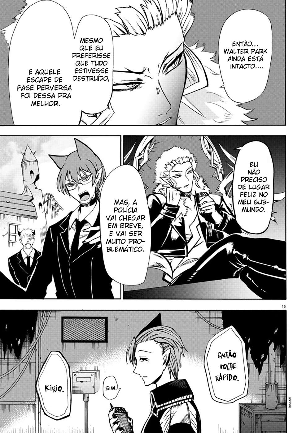 Welcome to Demon School! Iruma-kun Capítulo 87 Página 14