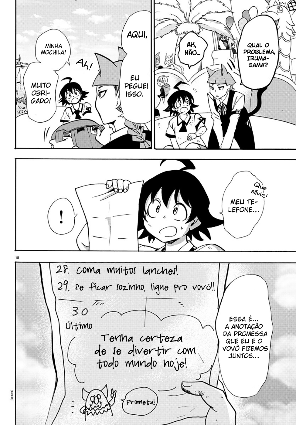 Welcome to Demon School! Iruma-kun Capítulo 87 Página 17