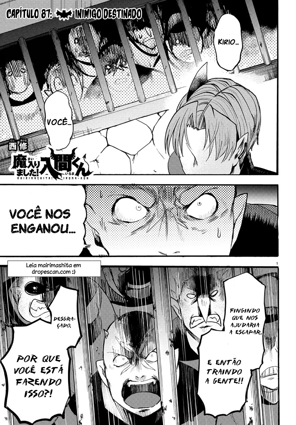 Welcome to Demon School! Iruma-kun Capítulo 87 Página 2