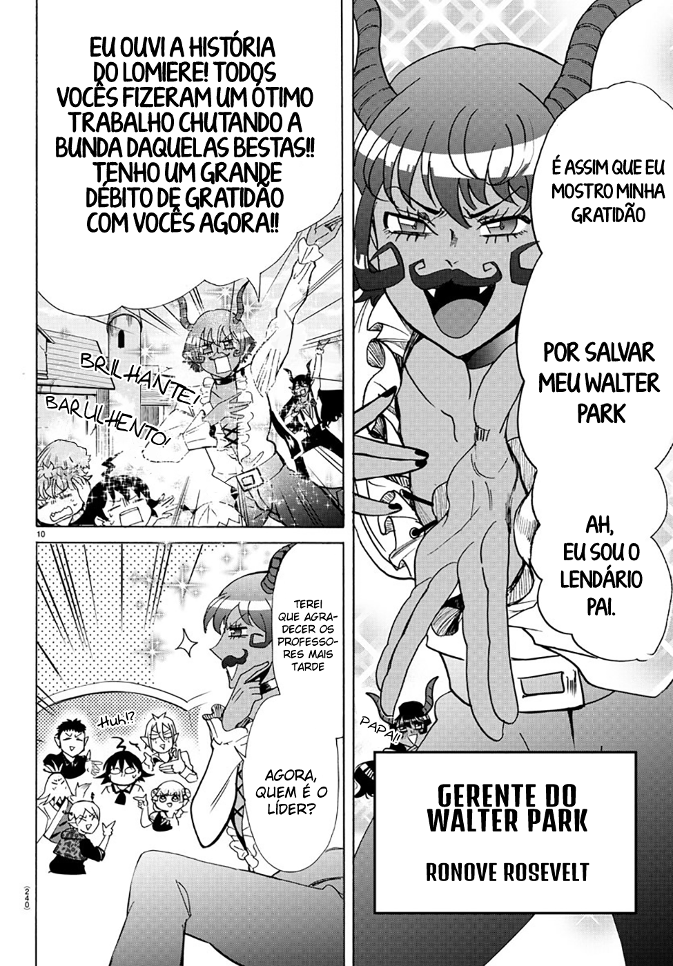 Welcome to Demon School! Iruma-kun Capítulo 87 Página 9