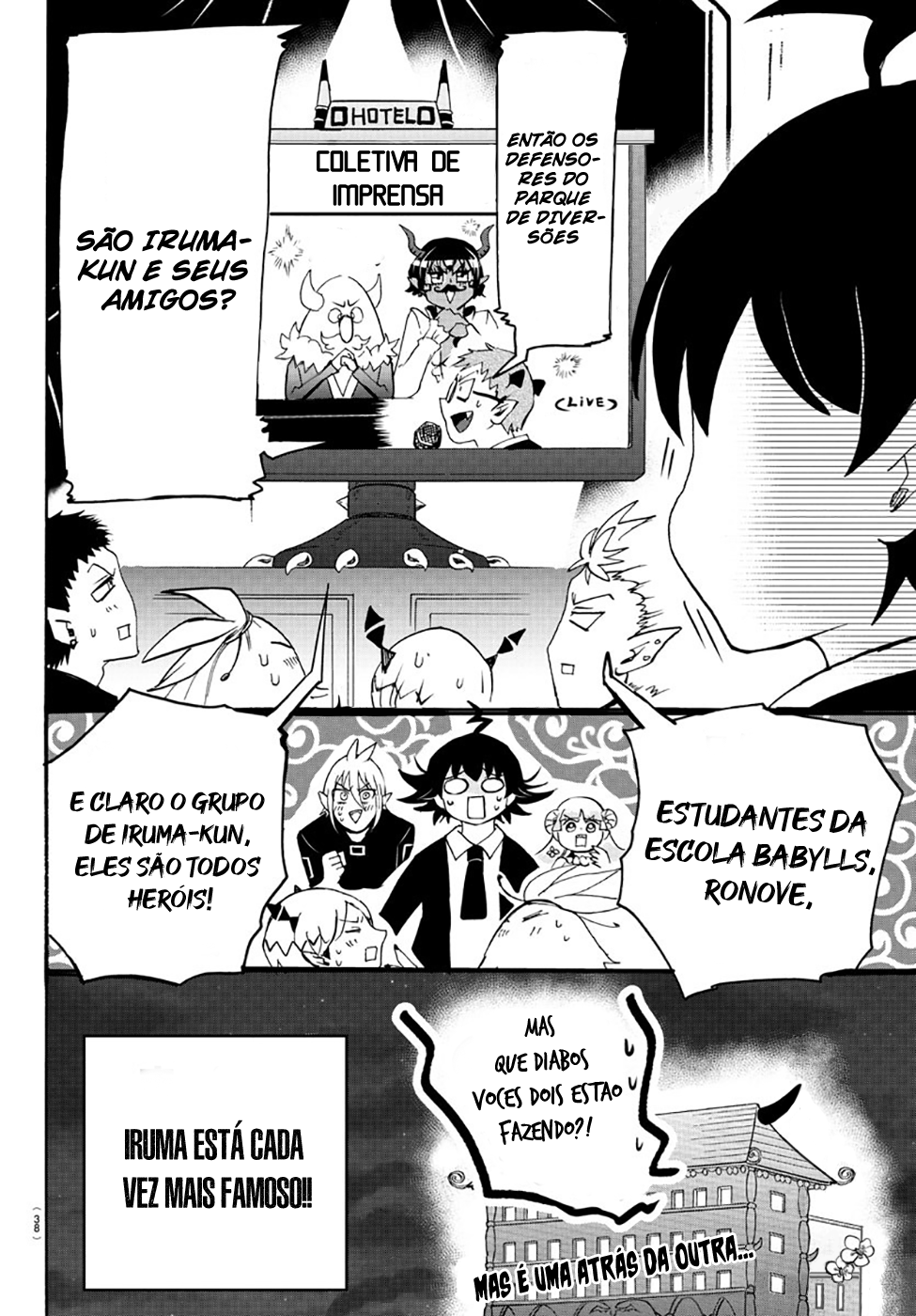 Welcome to Demon School! Iruma-kun Capítulo 88 Página 19
