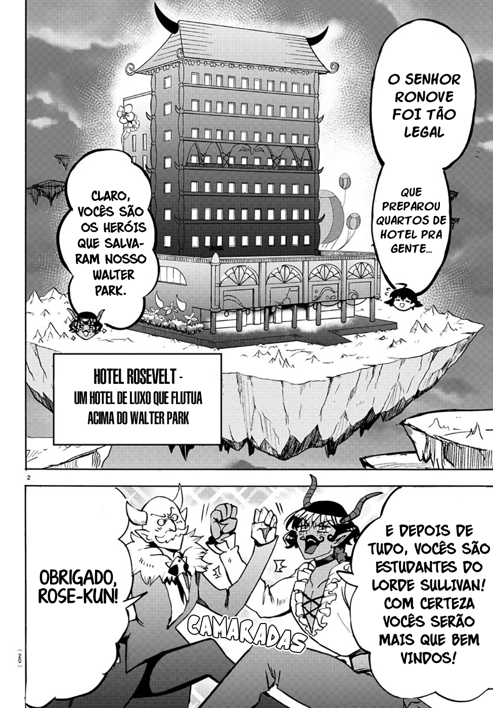 Welcome to Demon School! Iruma-kun Capítulo 88 Página 3