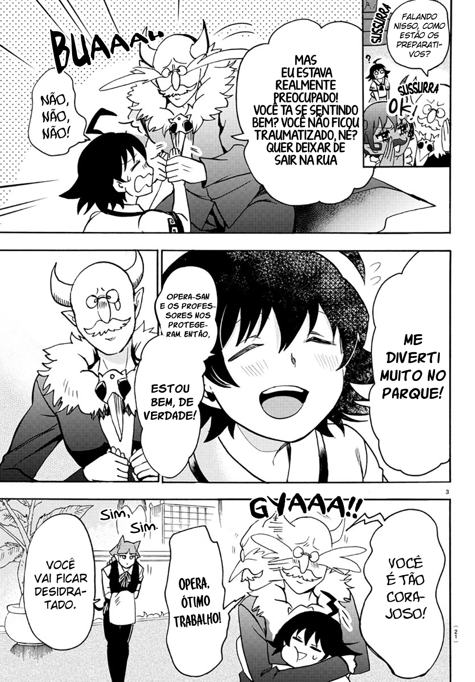 Welcome to Demon School! Iruma-kun Capítulo 88 Página 4