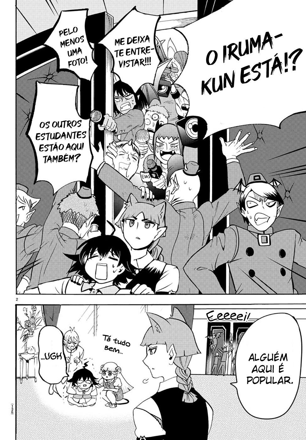 Welcome to Demon School! Iruma-kun Capítulo 89 Página 7