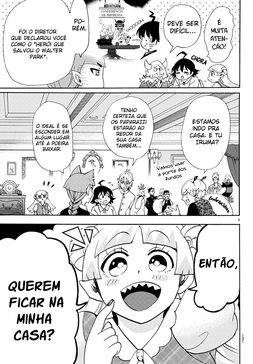 Welcome to Demon School! Iruma-kun Capítulo 89 Página 8