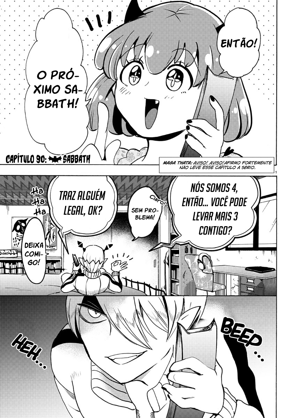 Welcome to Demon School! Iruma-kun Capítulo 90 Página 2