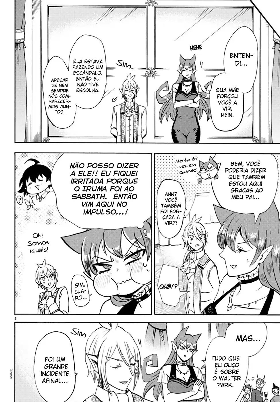 Welcome to Demon School! Iruma-kun Capítulo 91 Página 8