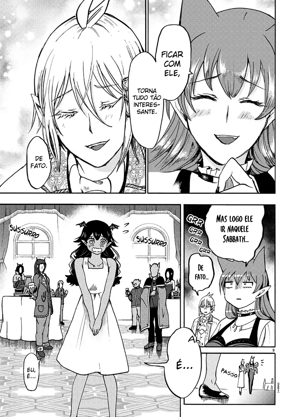 Welcome to Demon School! Iruma-kun Capítulo 91 Página 9