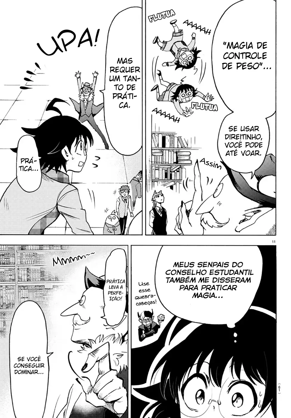 Welcome to Demon School! Iruma-kun Capítulo 92 Página 11