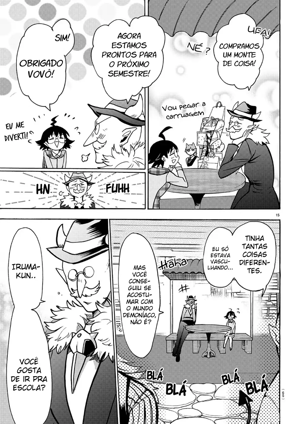 Welcome to Demon School! Iruma-kun Capítulo 92 Página 15