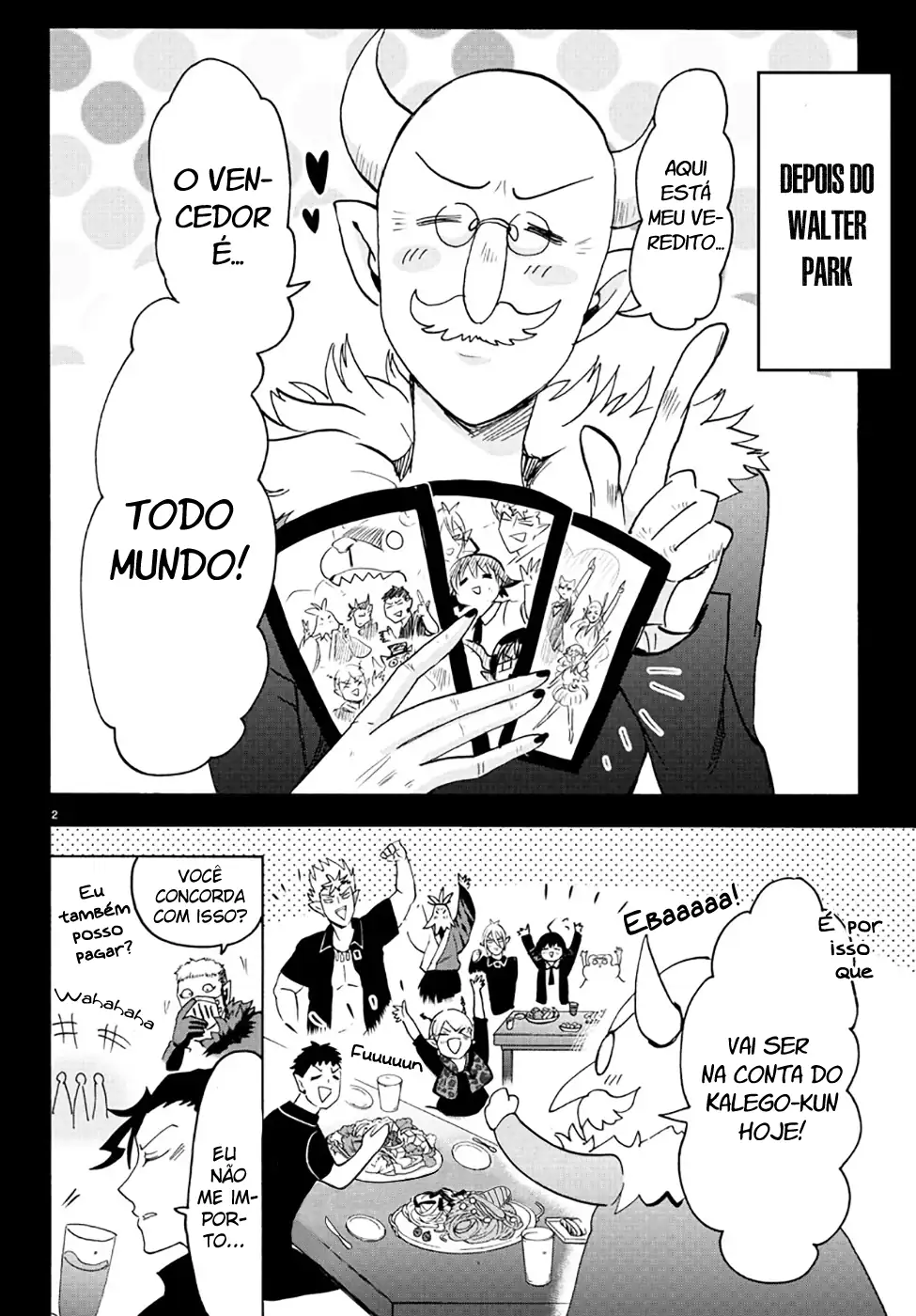 Welcome to Demon School! Iruma-kun Capítulo 92 Página 3