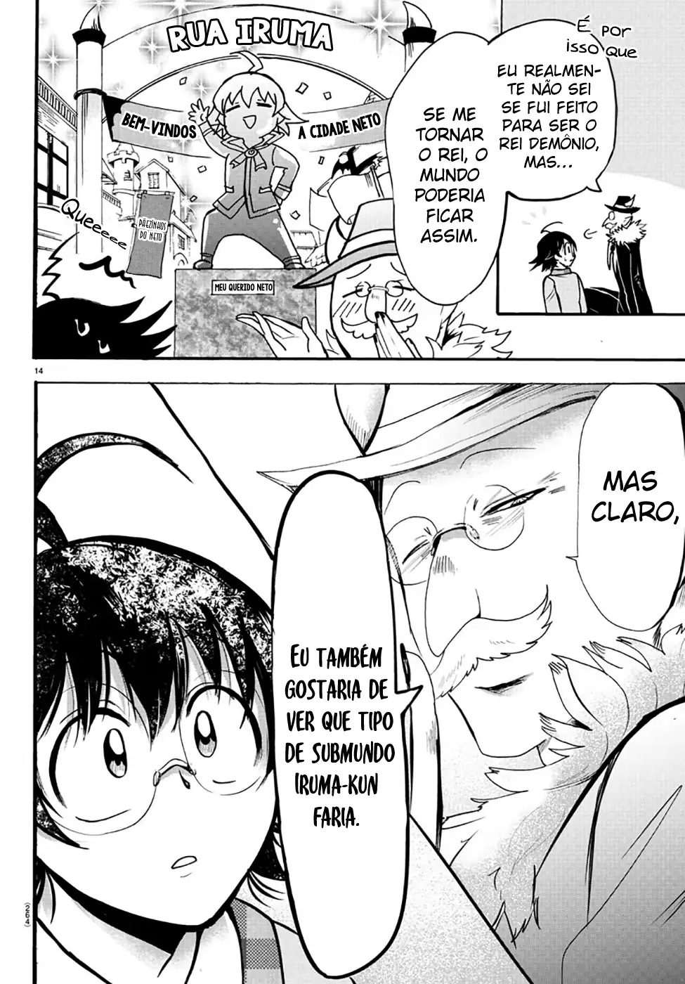 Welcome to Demon School! Iruma-kun Capítulo 93 Página 13