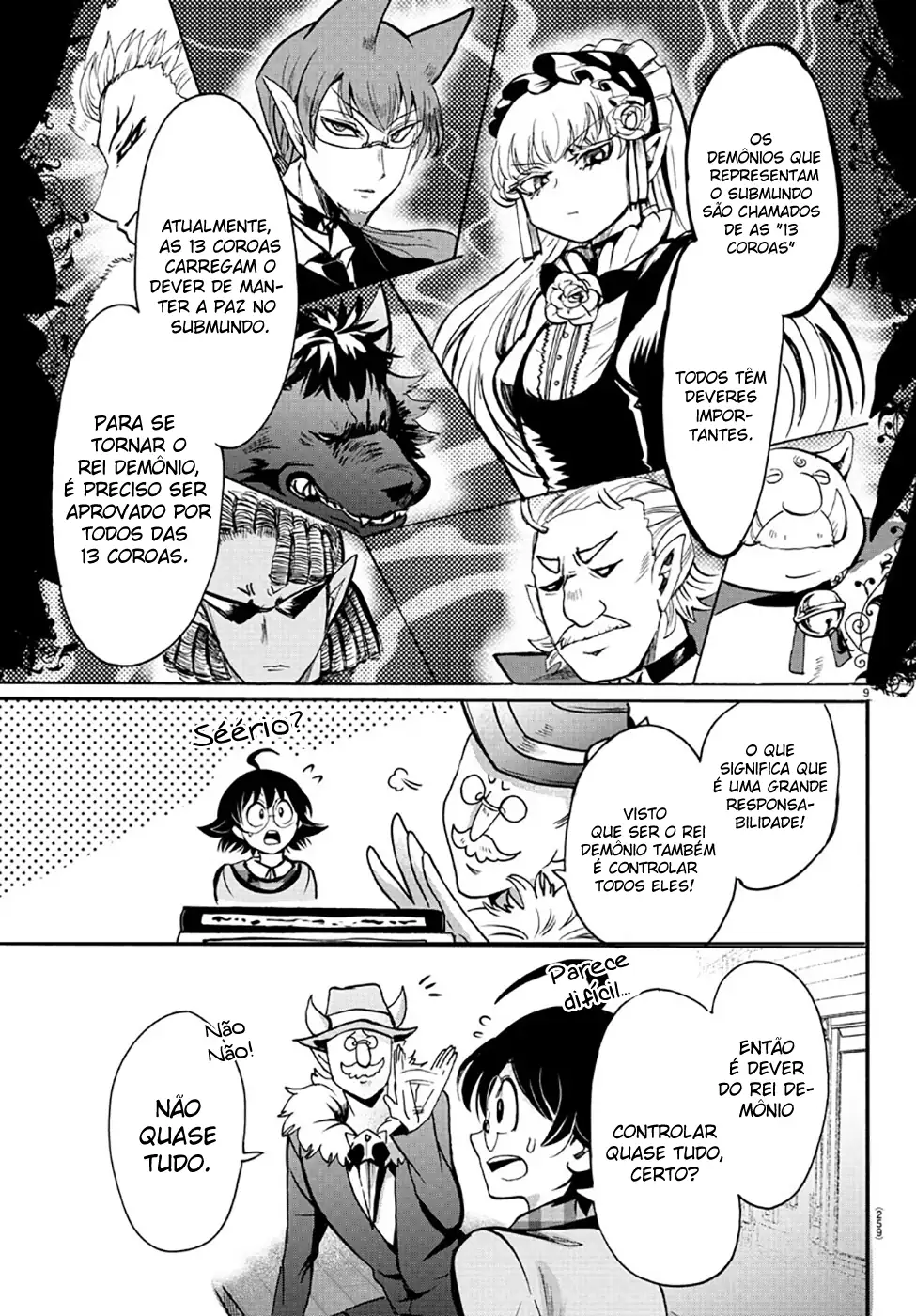 Welcome to Demon School! Iruma-kun Capítulo 93 Página 9