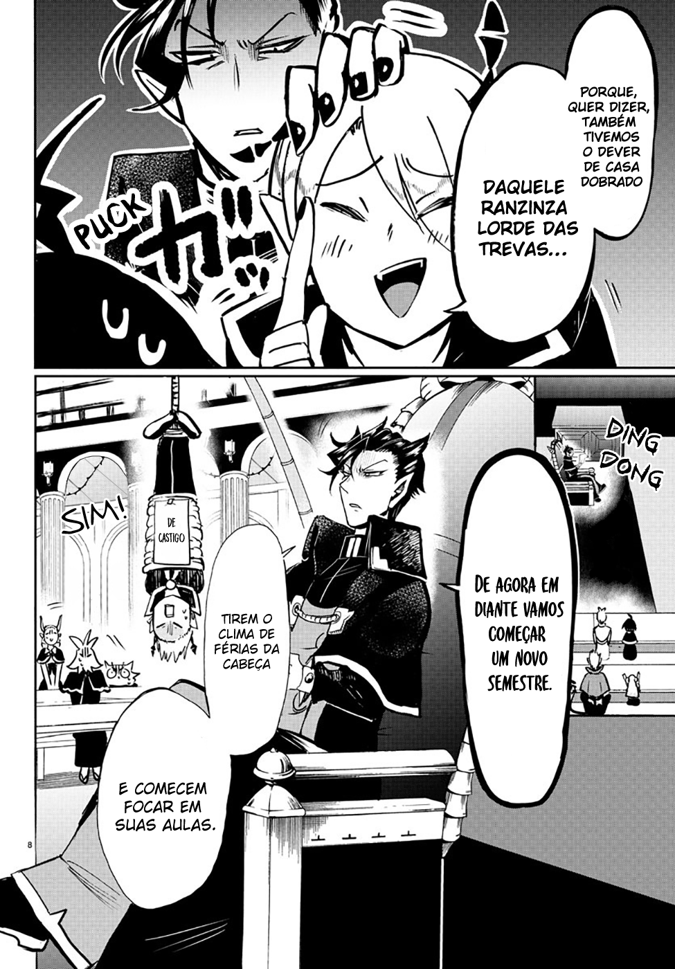 Welcome to Demon School! Iruma-kun Capítulo 95 Página 10