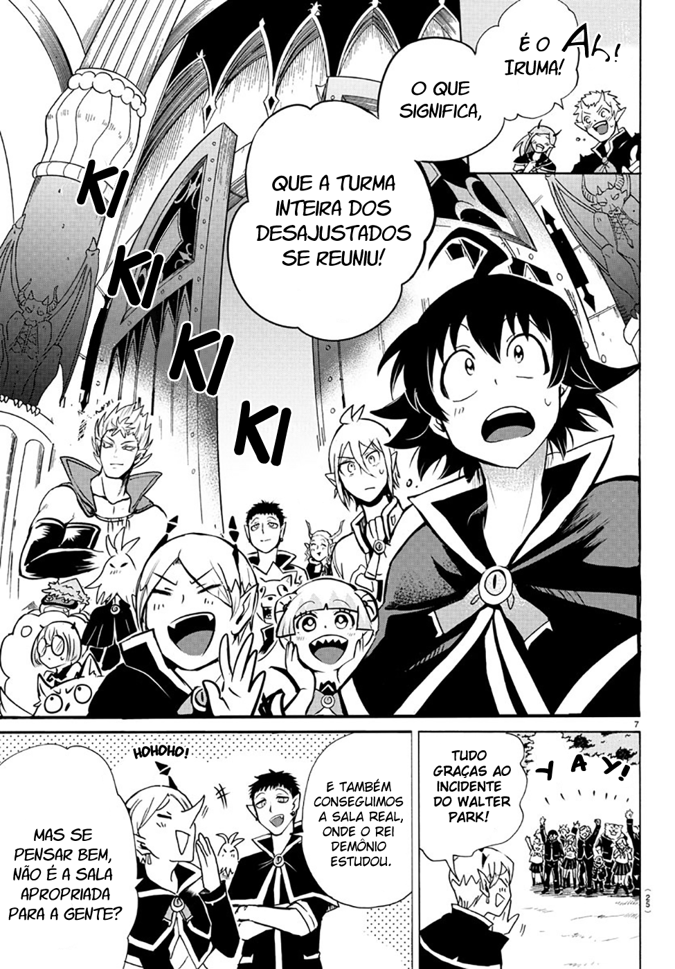 Welcome to Demon School! Iruma-kun Capítulo 95 Página 9