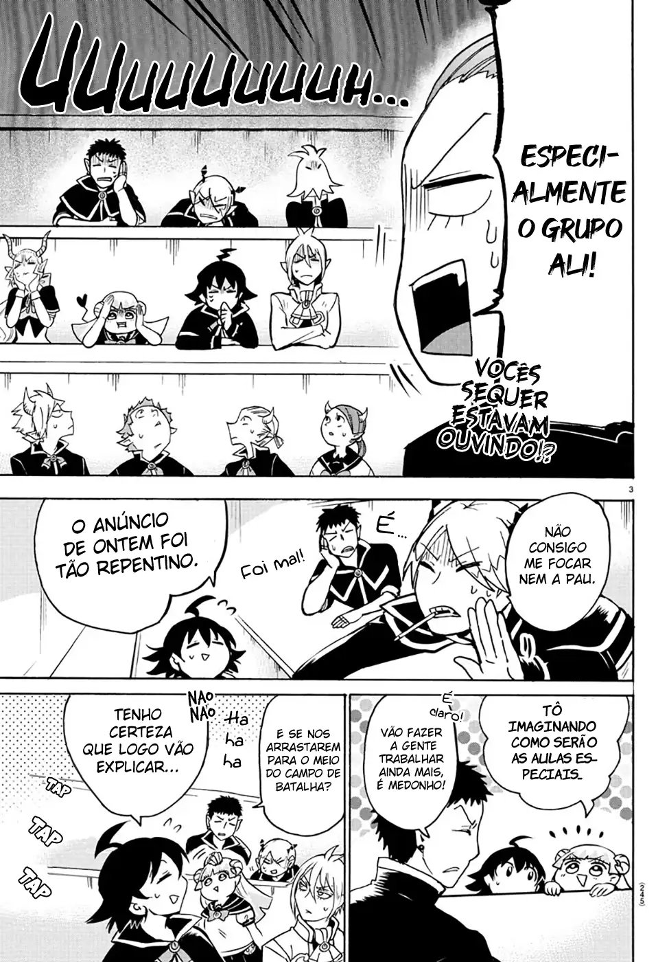 Welcome to Demon School! Iruma-kun Capítulo 96 Página 4