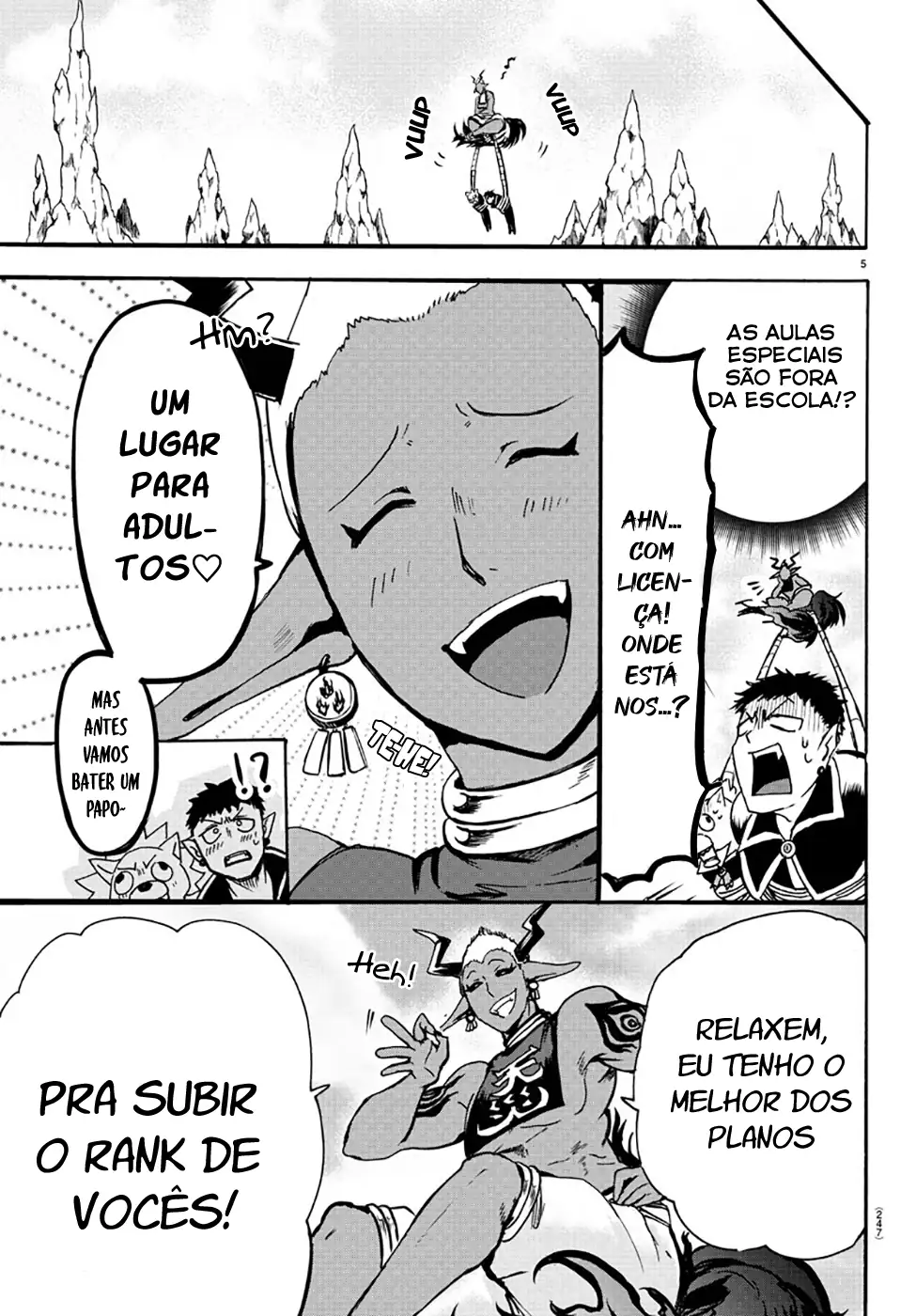 Welcome to Demon School! Iruma-kun Capítulo 96 Página 6