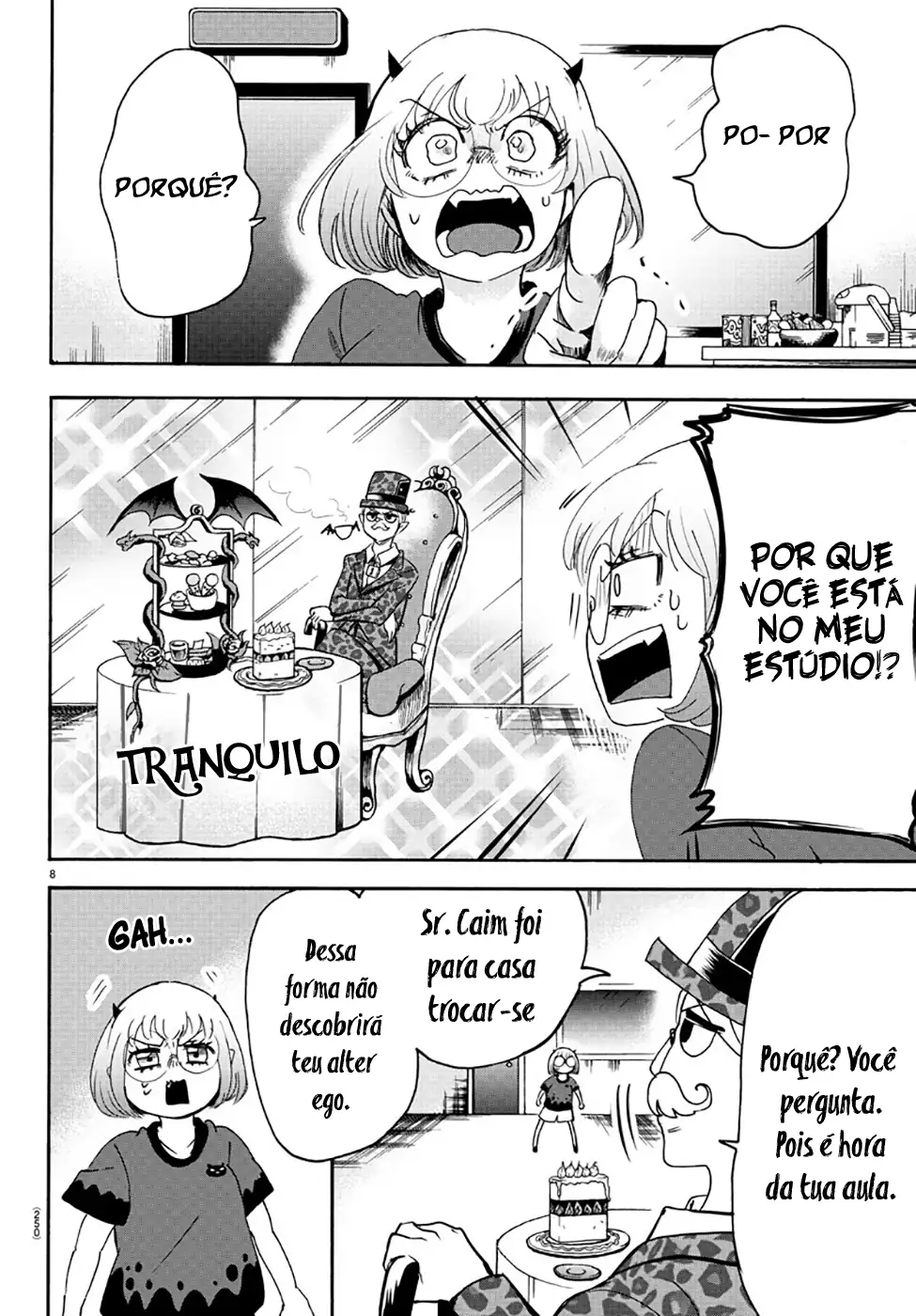 Welcome to Demon School! Iruma-kun Capítulo 96 Página 9