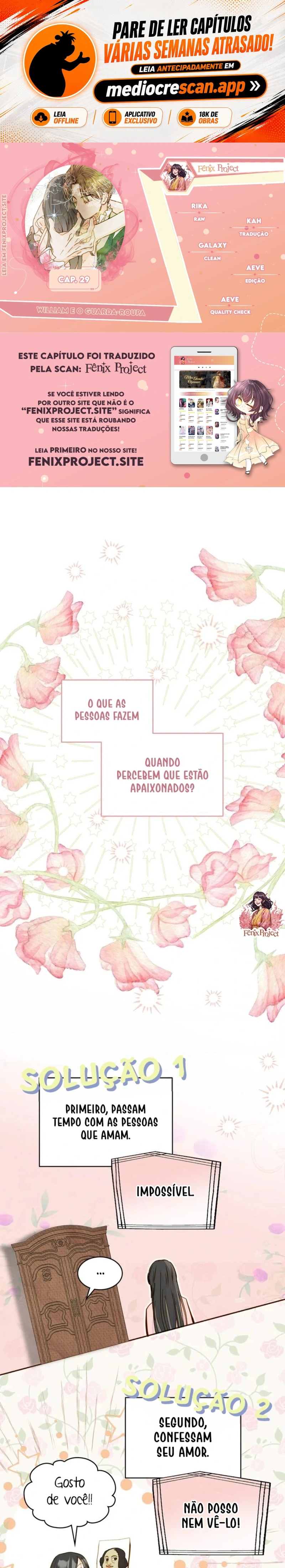 William e o Guarda-Roupa Capítulo 29 Página 1