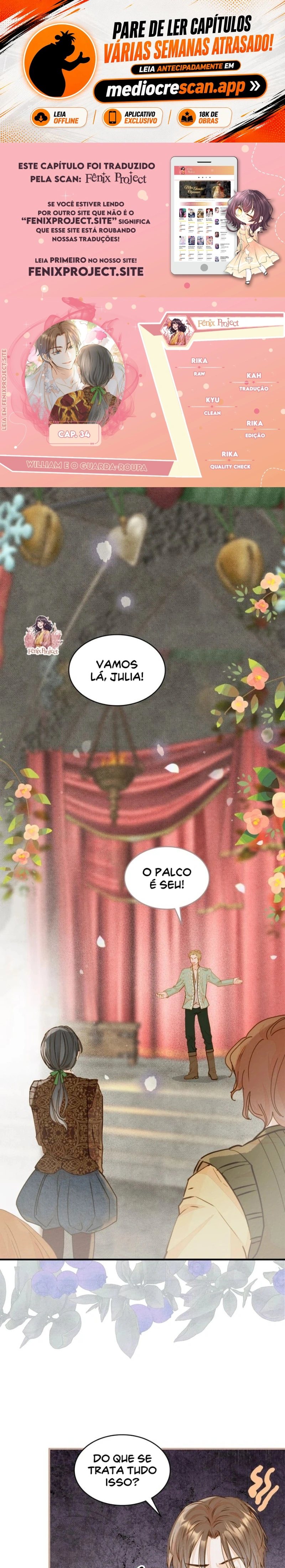 William e o Guarda-Roupa Capítulo 34 Página 1