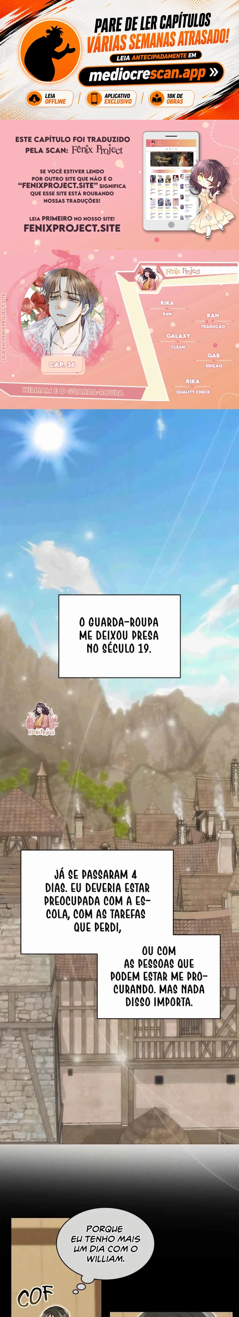 William e o Guarda-Roupa Capítulo 36 Página 1
