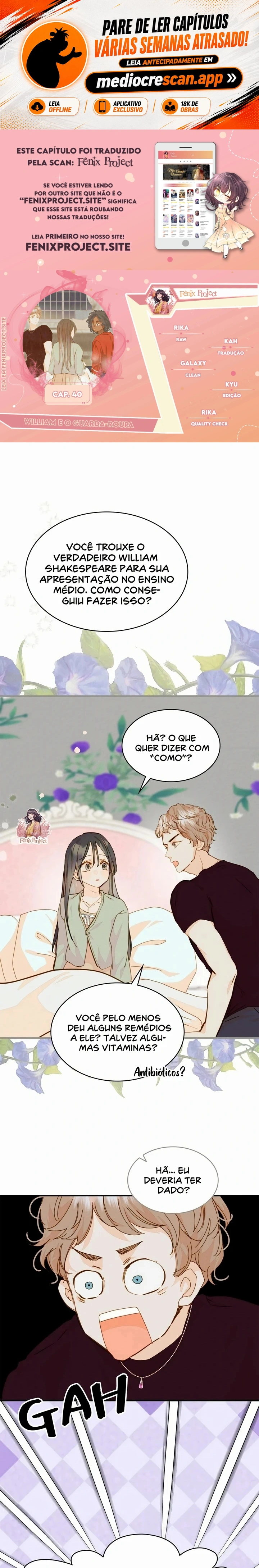 William e o Guarda-Roupa Capítulo 40 Página 1