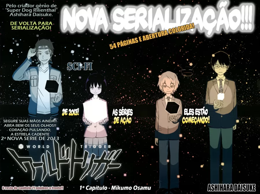 World Trigger: O Portal e a Defesa da Humanidade Capítulo 1 Página 4