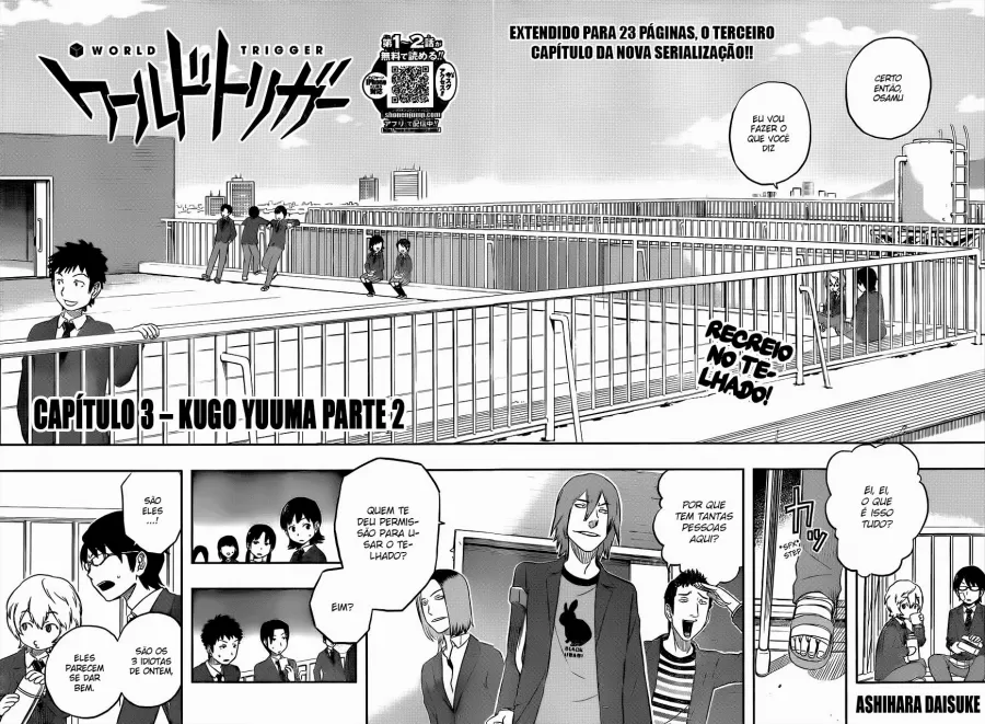 World Trigger: O Portal e a Defesa da Humanidade Capítulo 3 Página 3