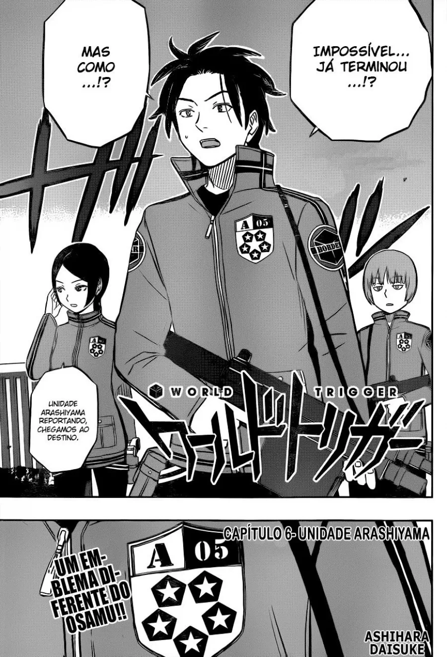 World Trigger: O Portal e a Defesa da Humanidade Capítulo 6 Página 4