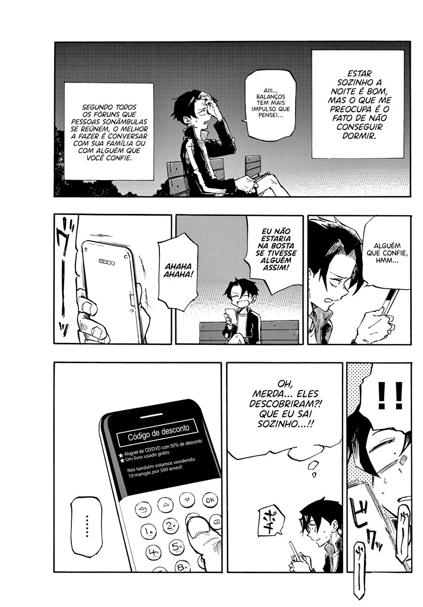 Yofukashi no uta Capítulo 1 Página 15