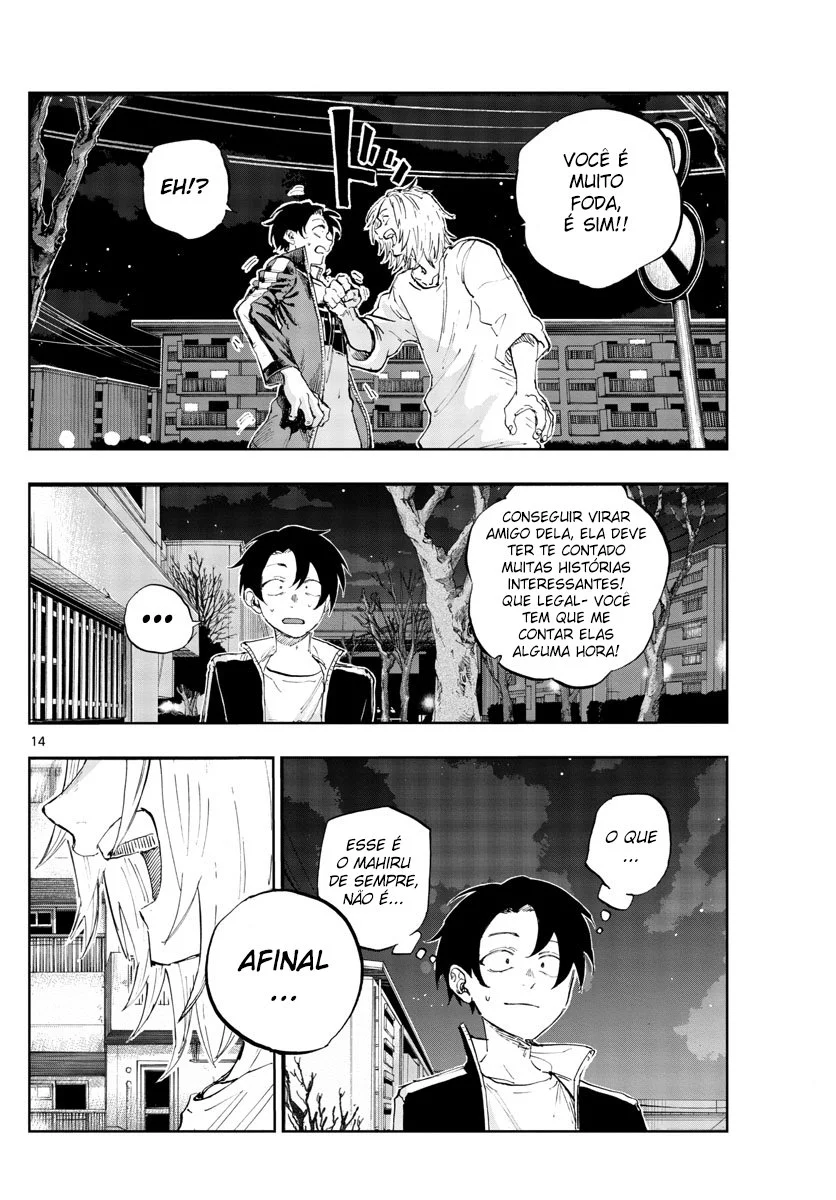 Yofukashi no uta Capítulo 102 Página 14