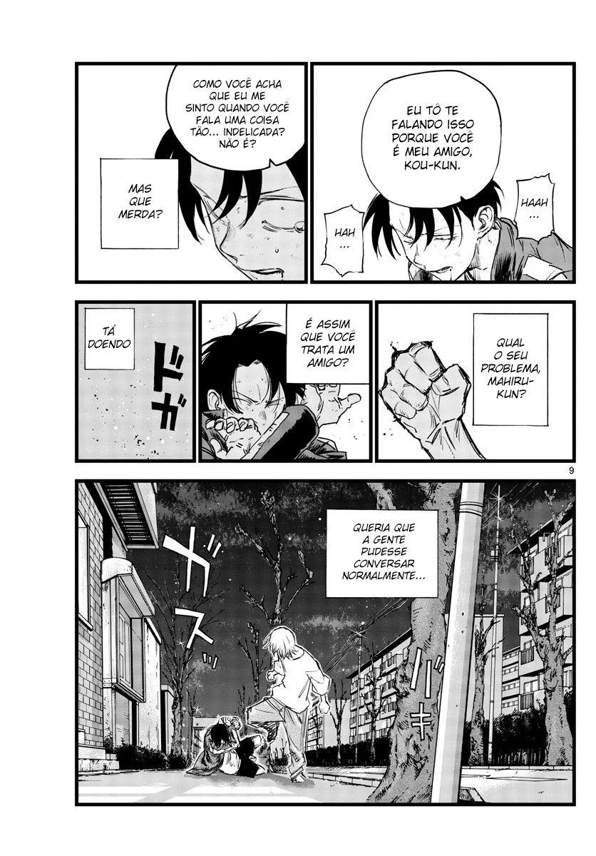 Yofukashi no uta Capítulo 103 Página 10