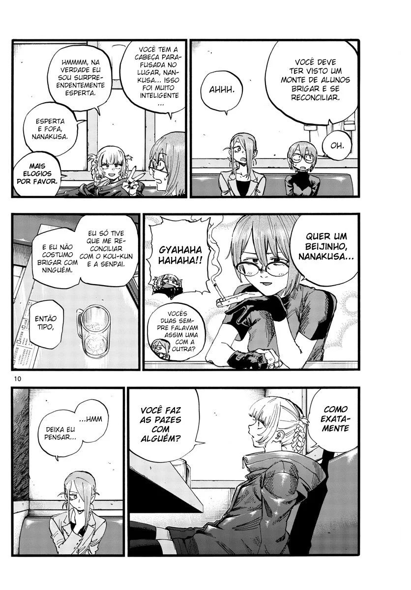 Yofukashi no uta Capítulo 105 Página 10