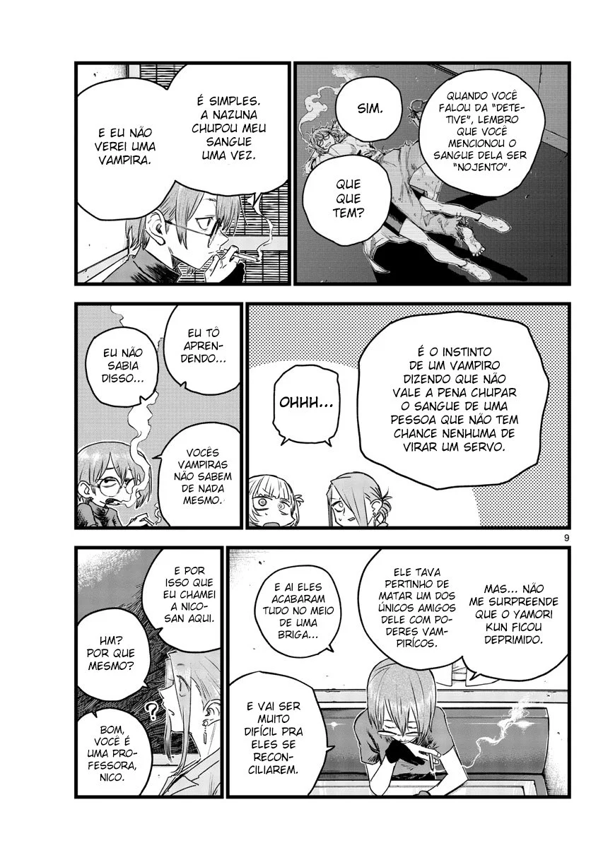Yofukashi no uta Capítulo 105 Página 6