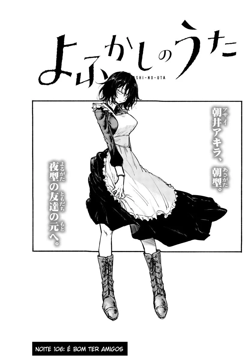 Yofukashi no uta Capítulo 106 Página 18