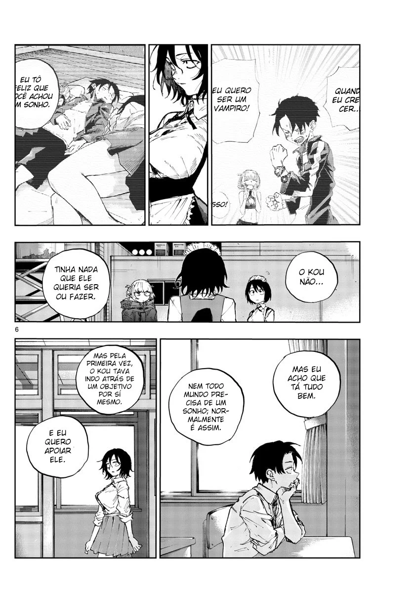 Yofukashi no uta Capítulo 106 Página 6