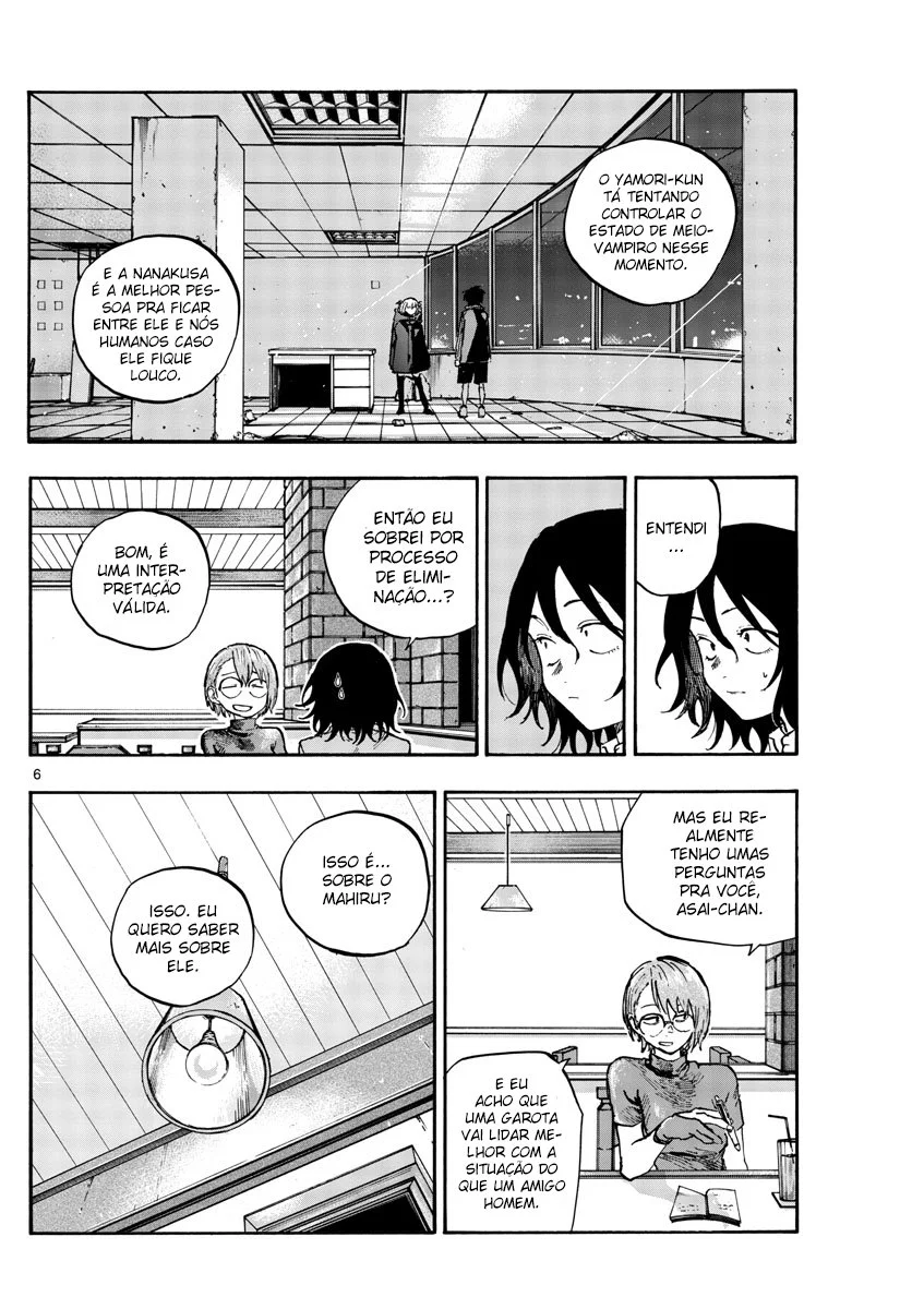 Yofukashi no uta Capítulo 107 Página 4
