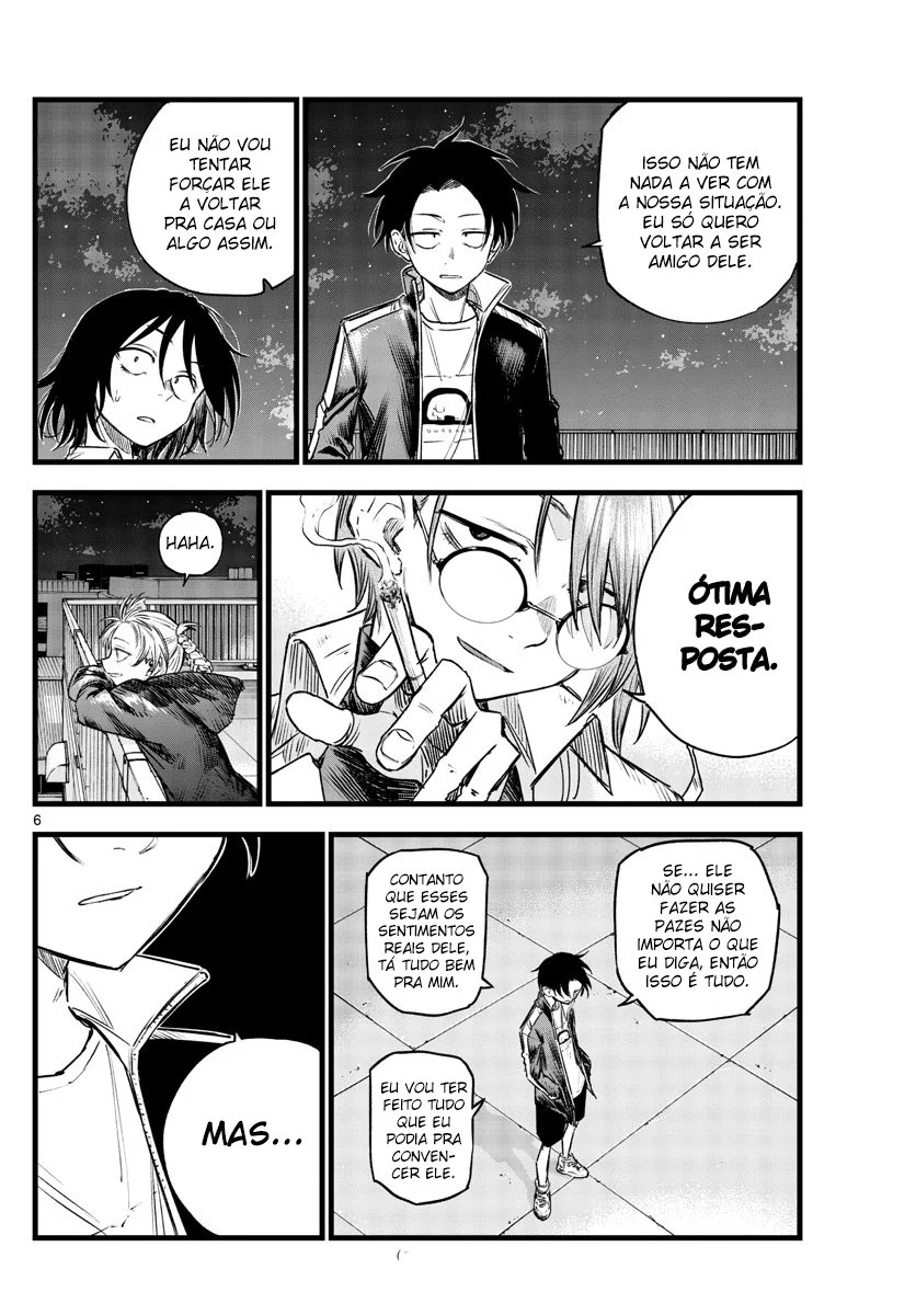 Yofukashi no uta Capítulo 111 Página 6