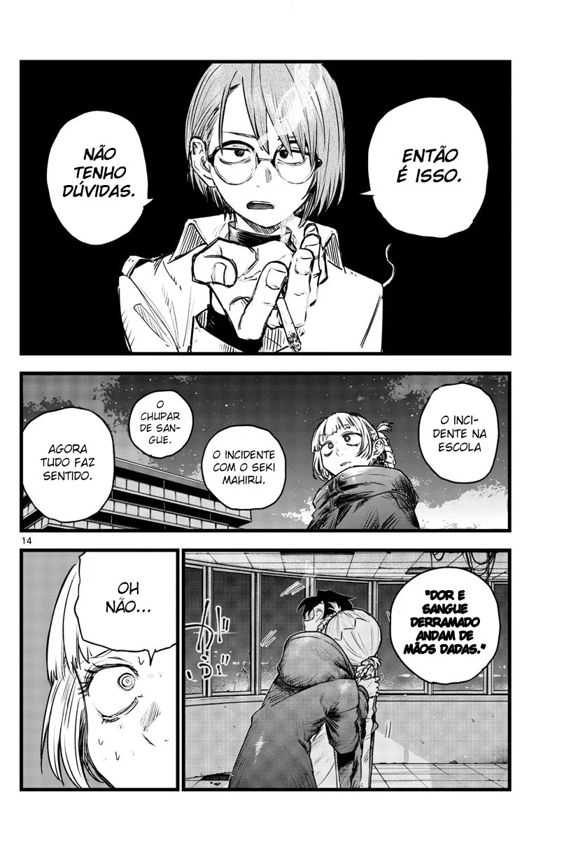 Yofukashi no uta Capítulo 112 Página 16