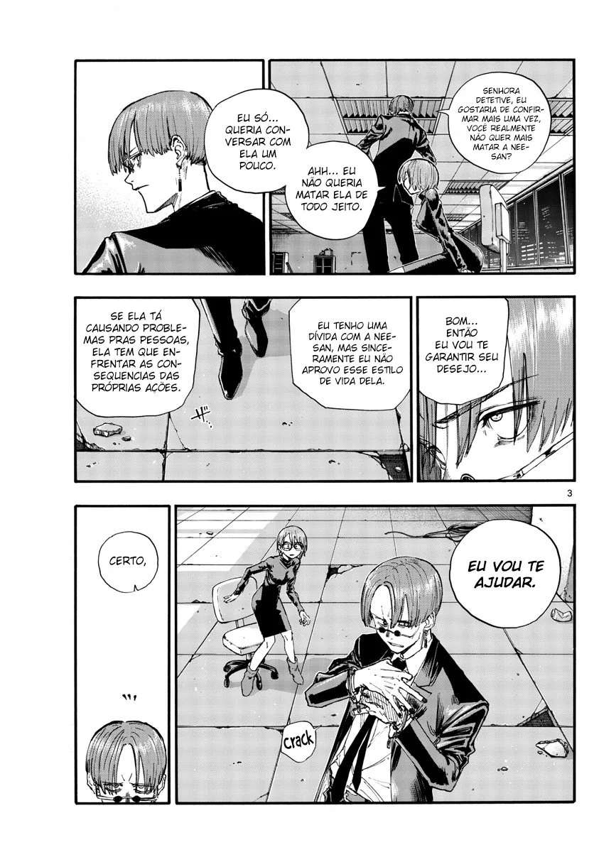 Yofukashi no uta Capítulo 116 Página 3