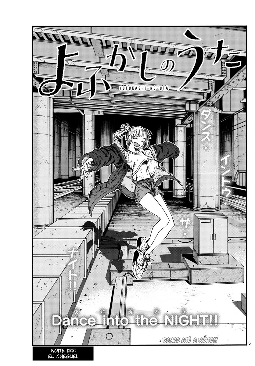 Yofukashi no uta Capítulo 122 Página 6