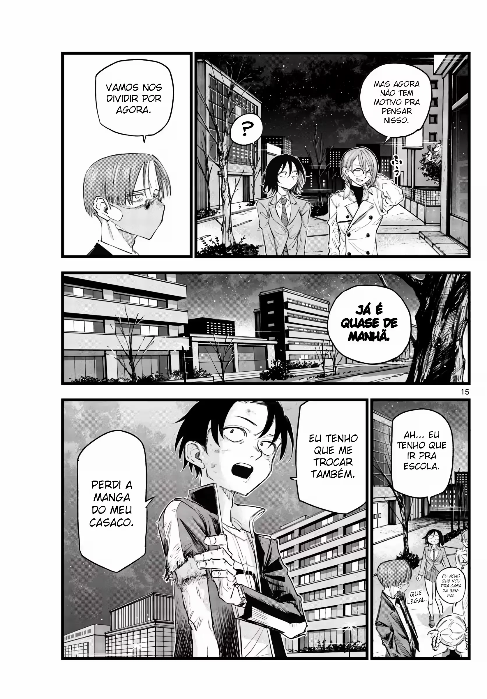Yofukashi no uta Capítulo 123 Página 13