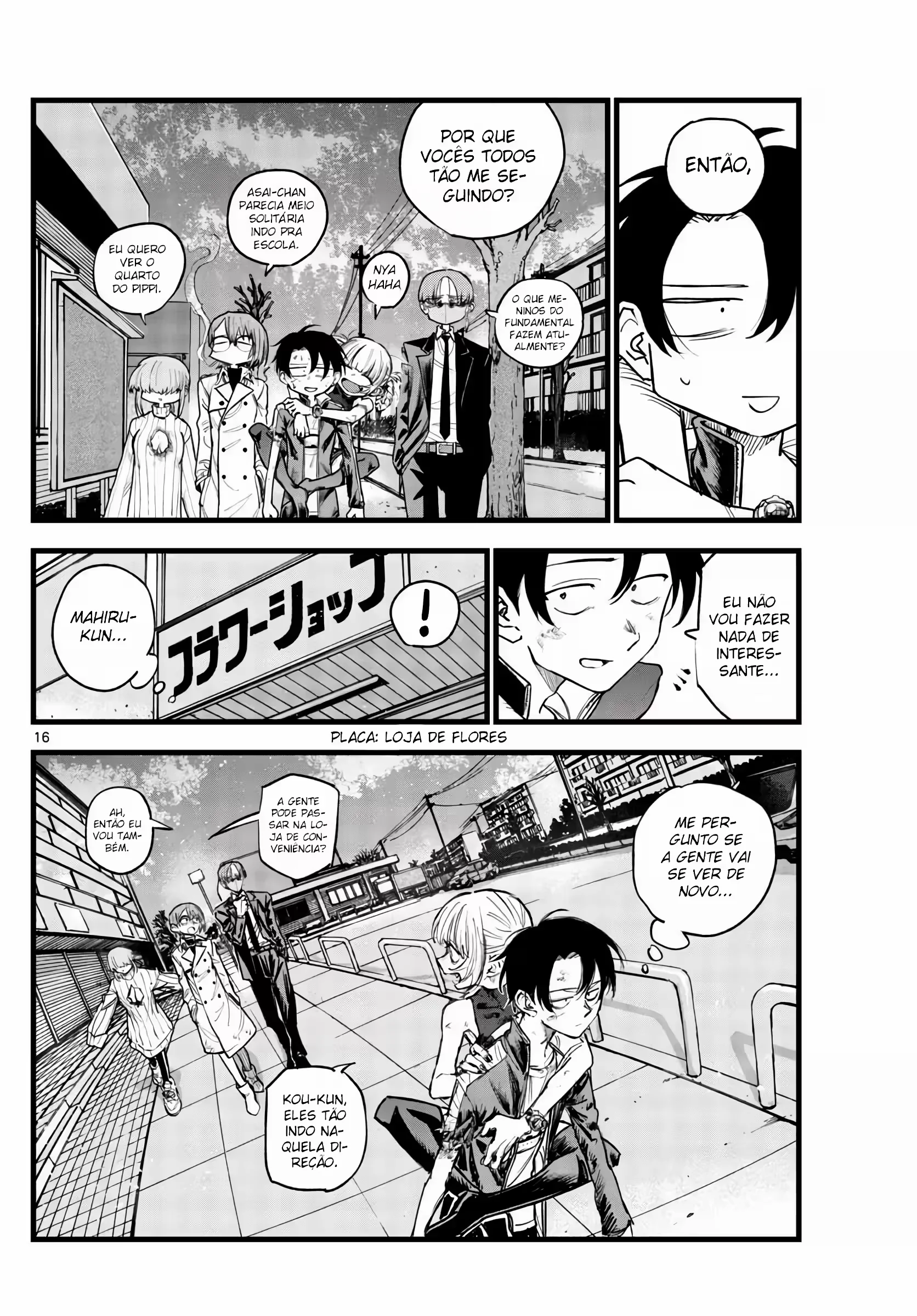 Yofukashi no uta Capítulo 123 Página 15