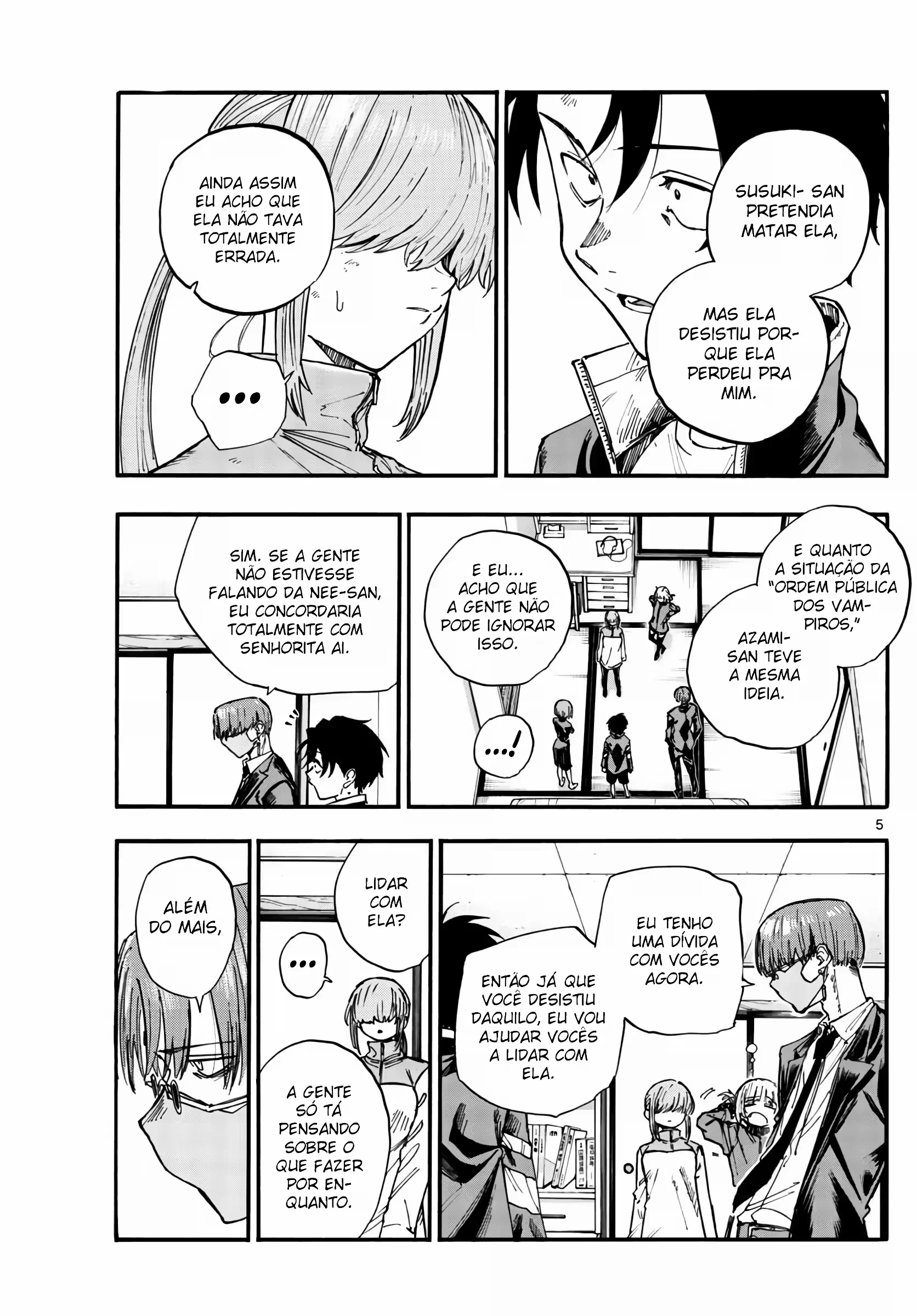 Yofukashi no uta Capítulo 124 Página 14