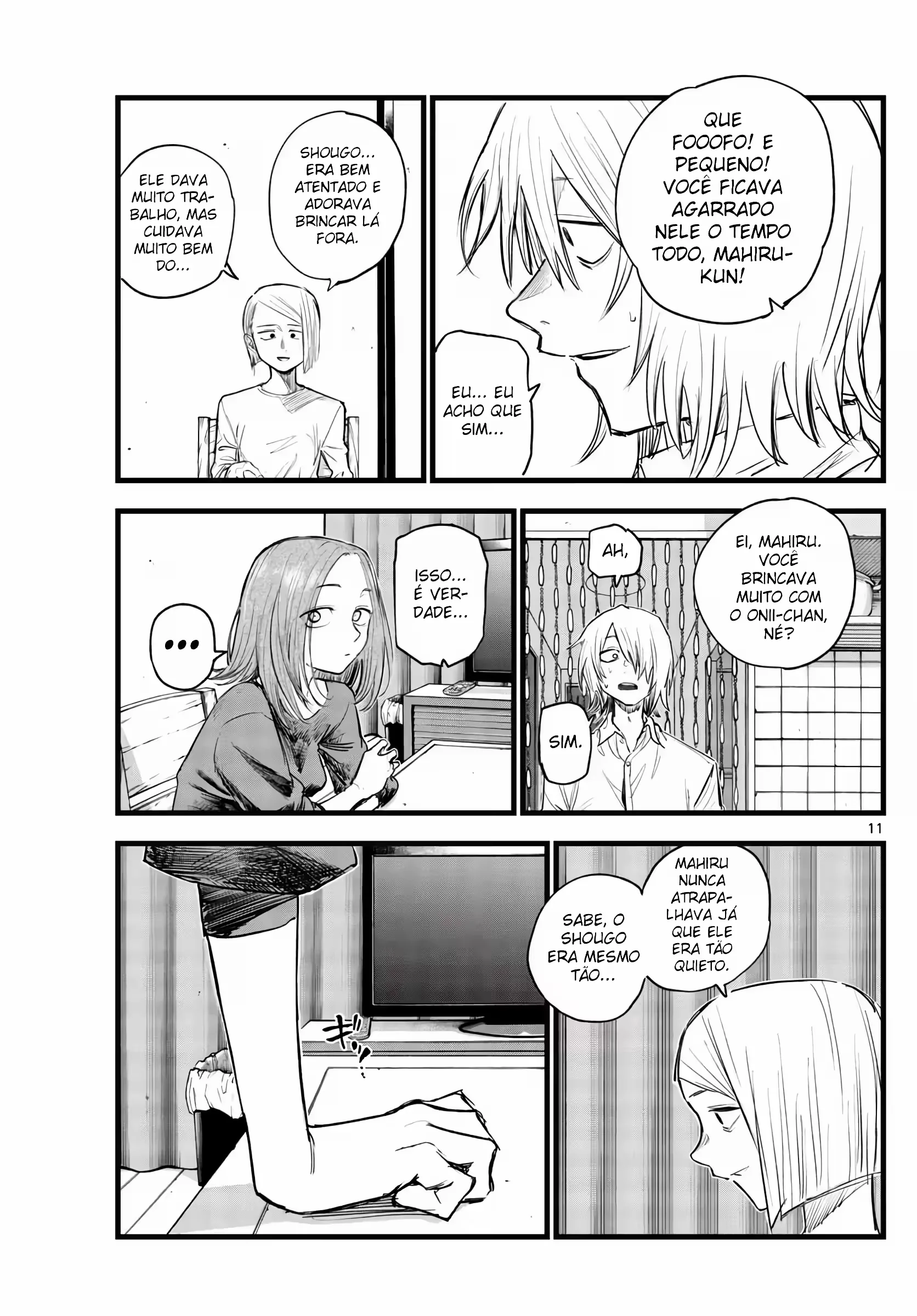 Yofukashi no uta Capítulo 124 Página 4