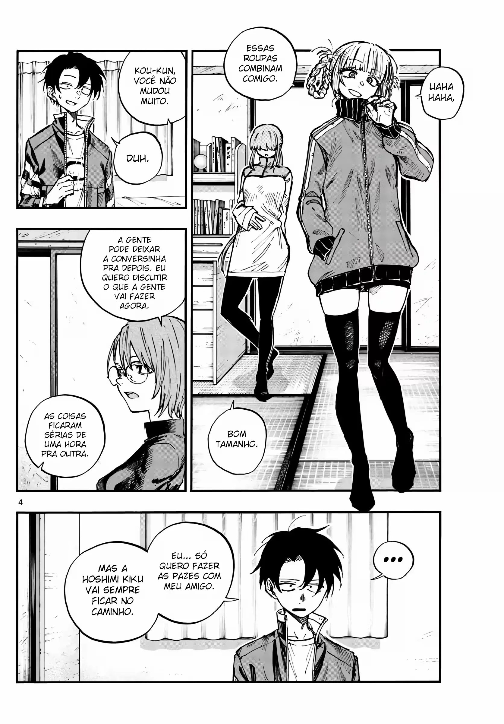 Yofukashi no uta Capítulo 124 Página 9