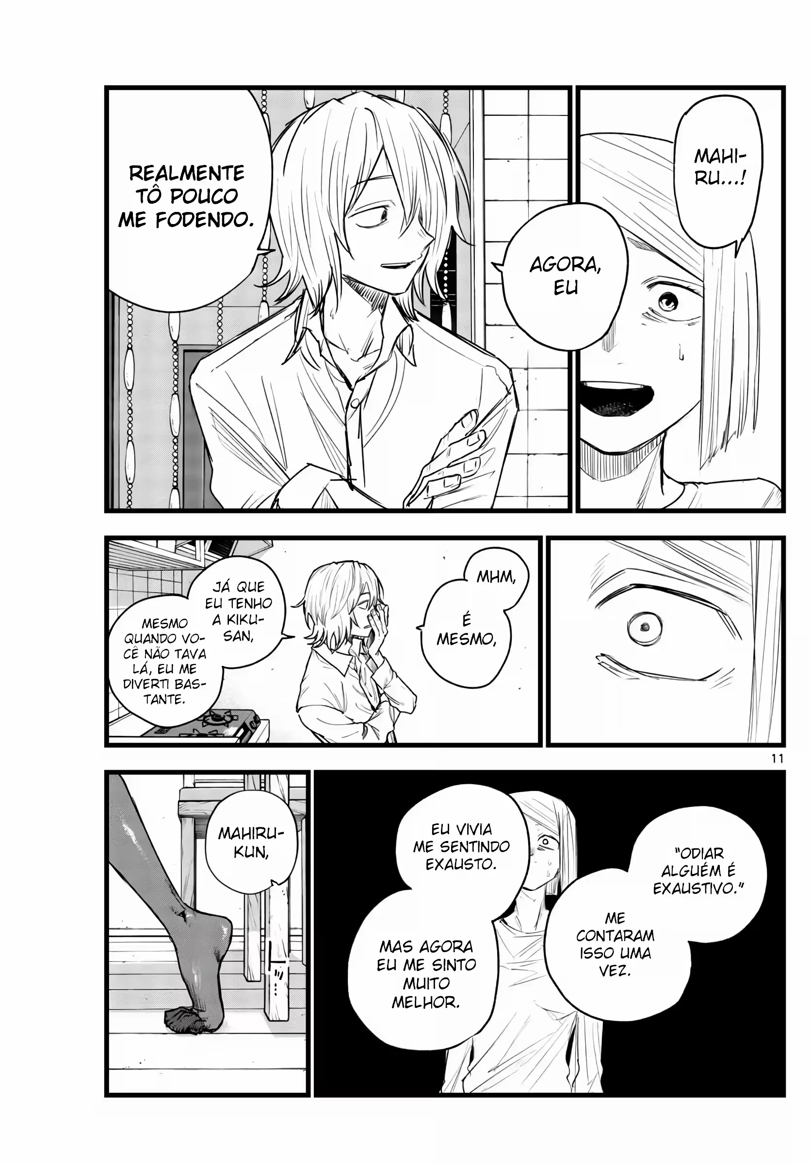 Yofukashi no uta Capítulo 125 Página 8