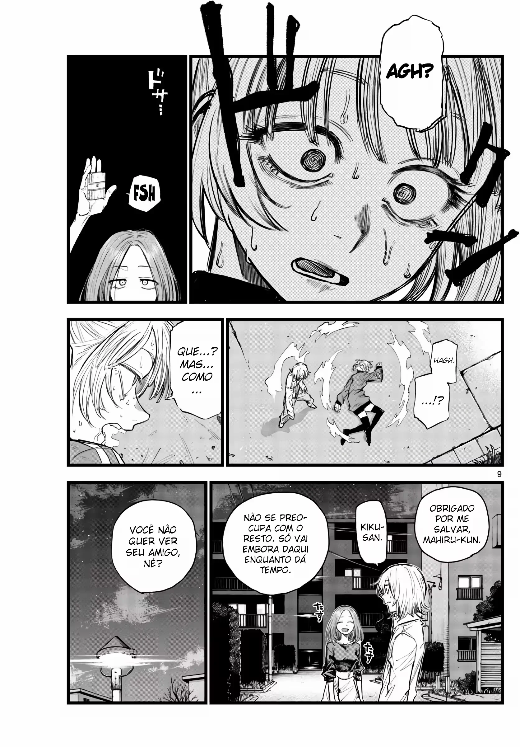 Yofukashi no uta Capítulo 126 Página 8